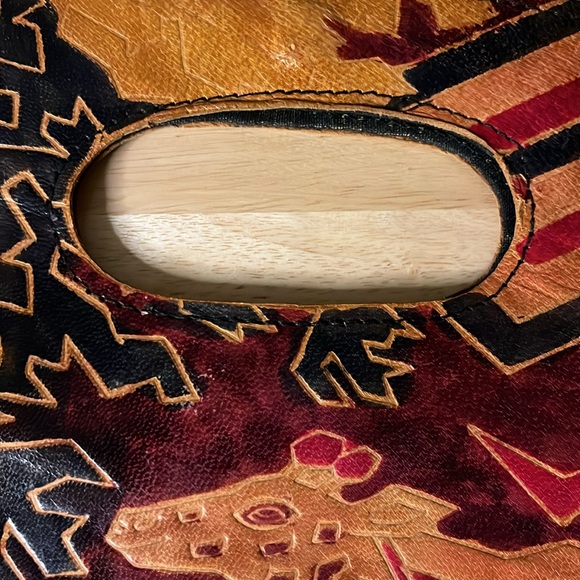 Leather Giraffe Handbag & Coin Purse - Picture 14 of 14